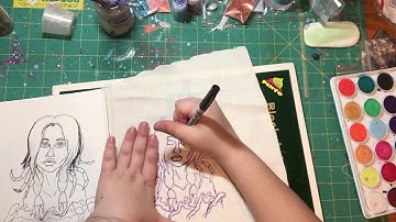 How To Transfer Drawings To Fabric With a Light Box