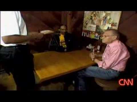 Larry King, Snoop Dogg at Roscoe's