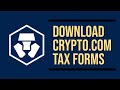 How to download cryptocom tax forms and import into turbotax 2024