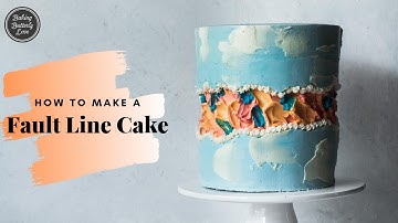 How to Make a Fault Line Cake