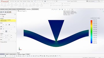 Video Tech Tip: SOLIDWORKS Simulation - Understanding Why "No Penetration Contact" Fails