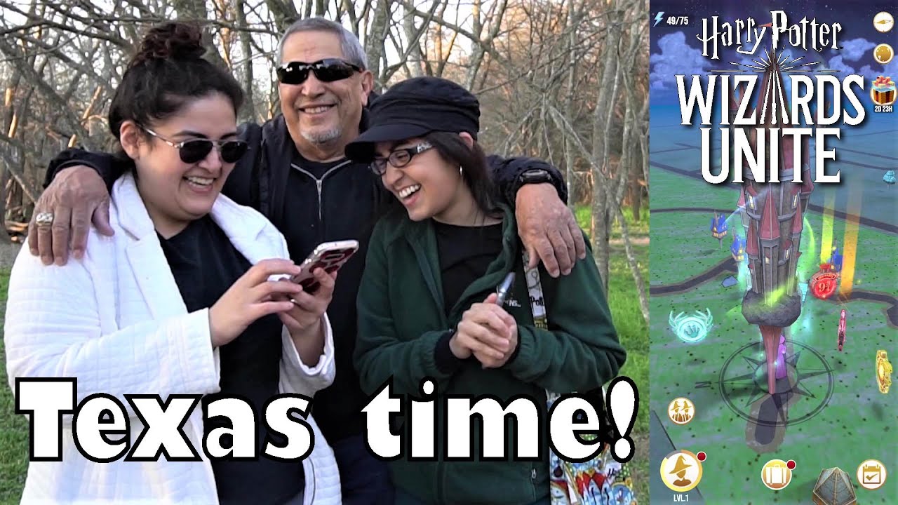 Teaching My Family How to Play Wizards Unite!