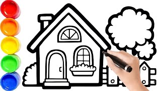 DRAW & COLOR HOUSES FOR KIDS! 🏠🎨 Learn to Draw Fun and Easy House! 🎉 - 117