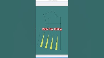 Học thiết kế rập trên phần mềm Gerber AccuMark