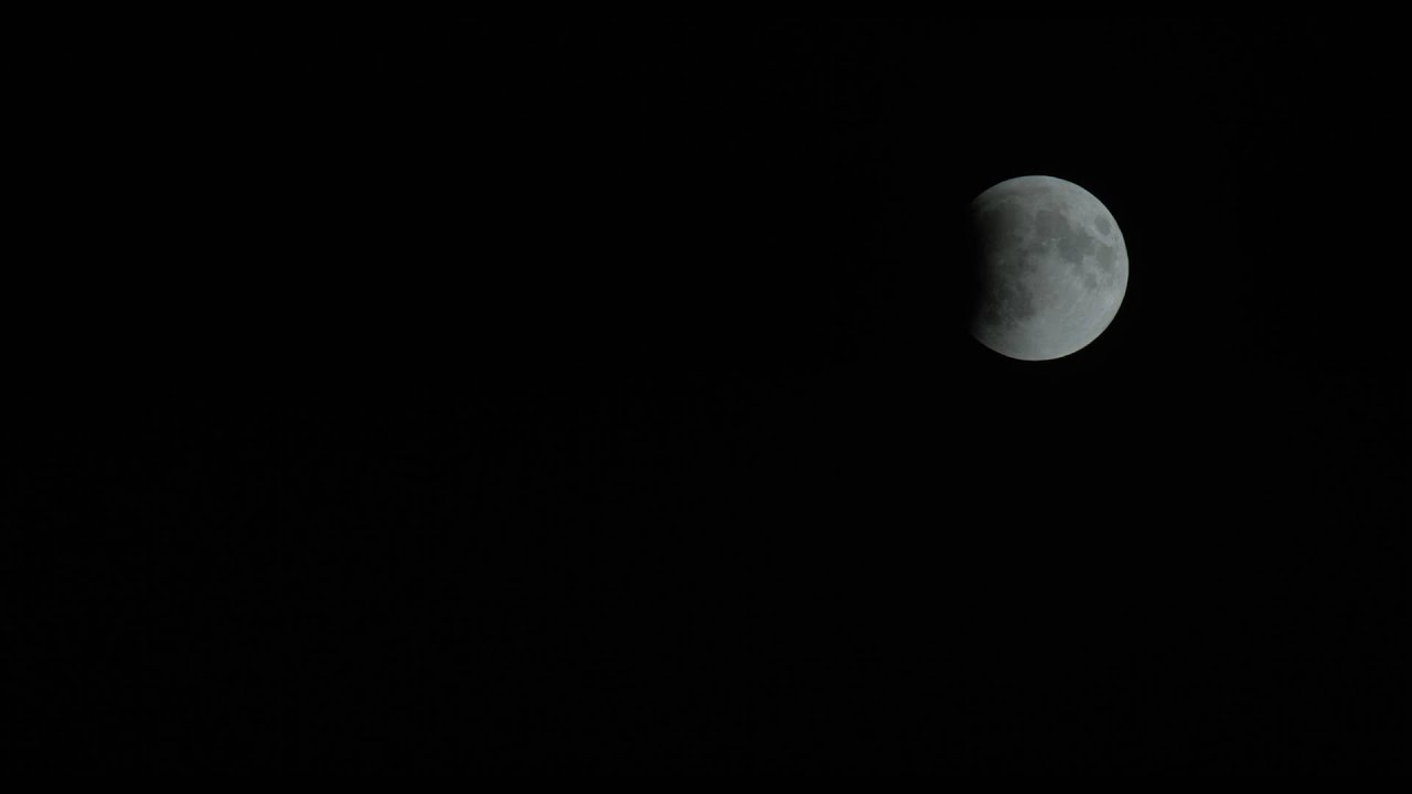september 27 2015 lunar eclipse in 4K time lapse - YouTube