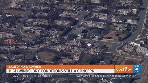 25 dead as high winds, dry conditions could cause new wildfires to spark in Los Angeles