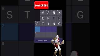 God of Words - #NYT #mini #crossword #puzzles #daily #shorts 8/20/2024