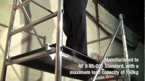 Centaure EXPERTO Mini Scaffold with 3 Working Heights