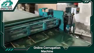 Online Corrugation Machine | Corrugation Machine