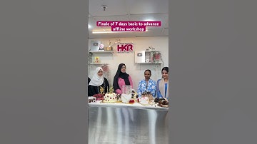 Finale of 7 days basic to advance workshop #hkrbakingacademy #hkrshorts #cakerecipe