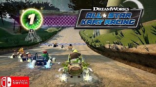DreamWorks All Star Kart Racing Nintendo switch gameplay