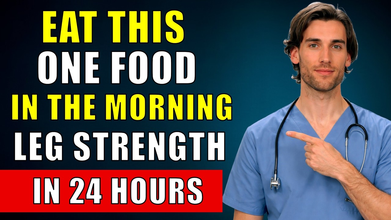 Seniors Eat This in the Morning to Stop Muscle Loss in Your Legs | Senior Health Tips