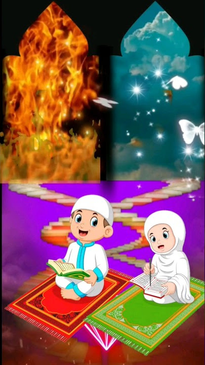 selamat datang bulan romadhon bulan puasa penuh ampunan, animasi moslem #shorts