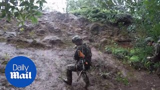 US soldiers trained in Hawaii to simulate Pacific jungle warfare - Daily Mail screenshot 3