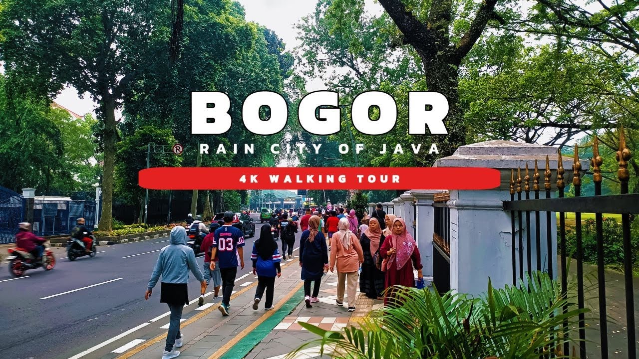 Sunday Morning in Bogor | Crowded Streets Full of Life & Joggers