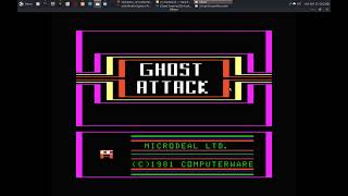 Dragon 32k Emulator - Ghost attack