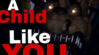 {FNAF Song} A child like You Remastered- Lyrics ~ HalaCG