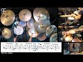 Always  bon jovi  drum cover by cyc cycdrumusic  score  sheet music