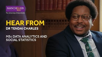 Hear from Tendai – online student of MSc in Data Analytics and Social Statistics
