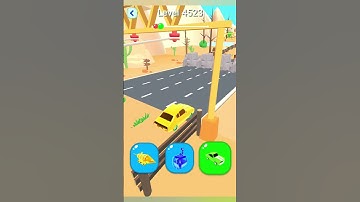 Shape shifting2 game level #4523     hyper casual game #shapeshifting  #gameplay #gaming #shortvideo