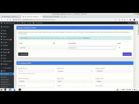 Add Custom Fields to the Store Locator WordPress