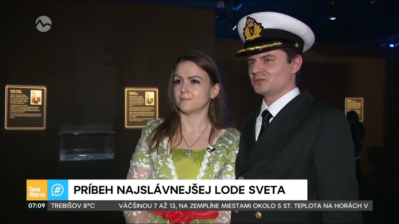 Reportáž Teleráno - Príbeh najslávnejšej lode sveta 2025