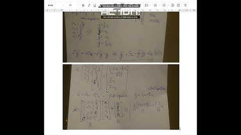 State Space Representation of Linear Differential Equation