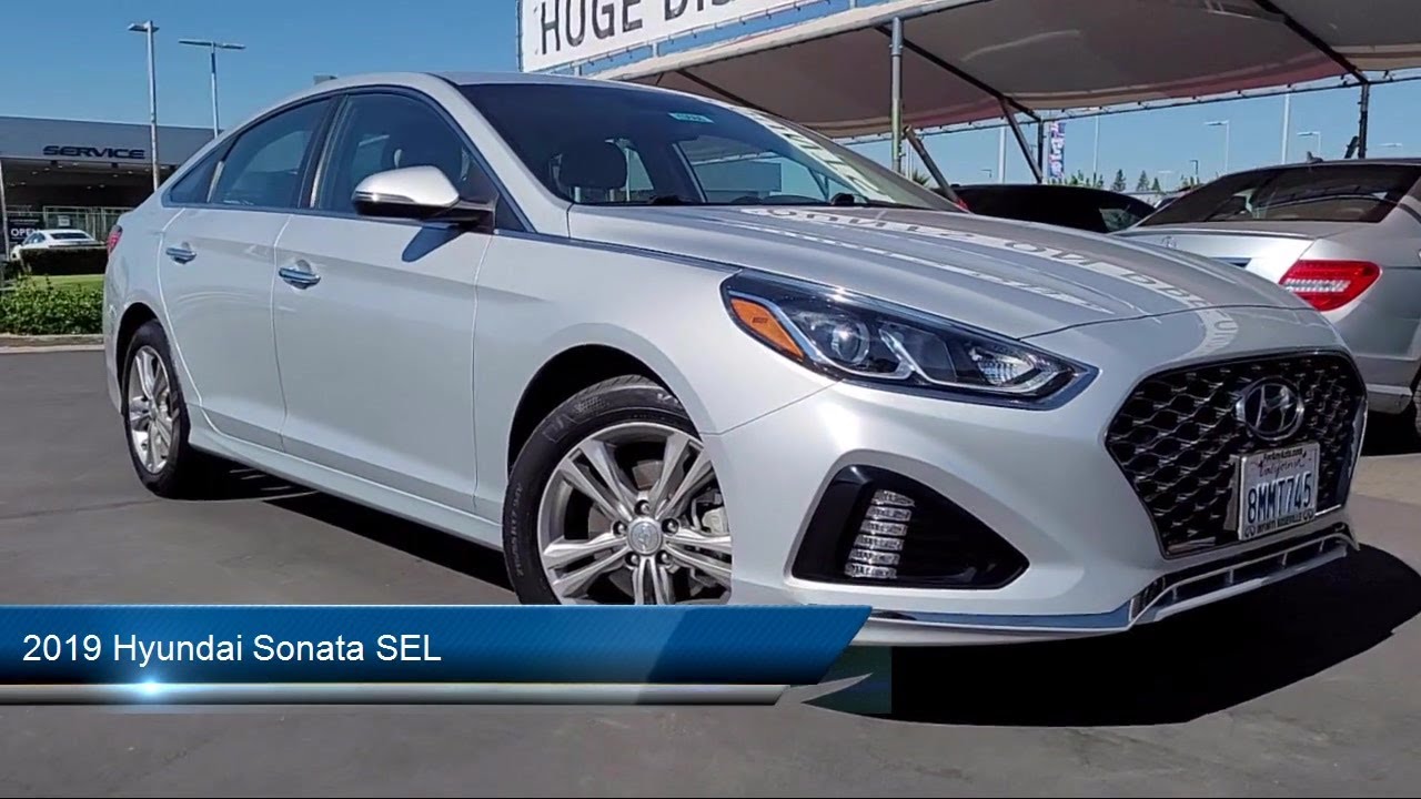 2019 Hyundai Sonata SEL Sedan Roseville Sacramento Folsom Chico Yuba