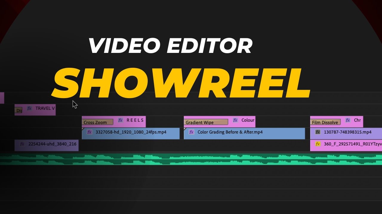 Video Editor | Showreel | Portfolio 2024
