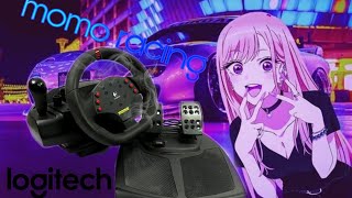 Обзор игрового руля Logitech momo racing force || new свап для дрифта 2024? 💦💦💦