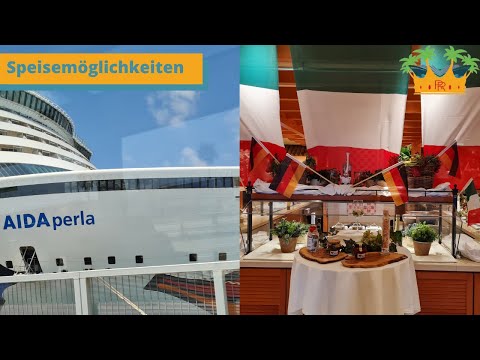 Das sind die inkludierten Restaurants auf der AIDAperla