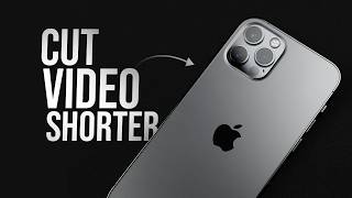 How to Cut a Video Shorter on iPhone (tutorial)