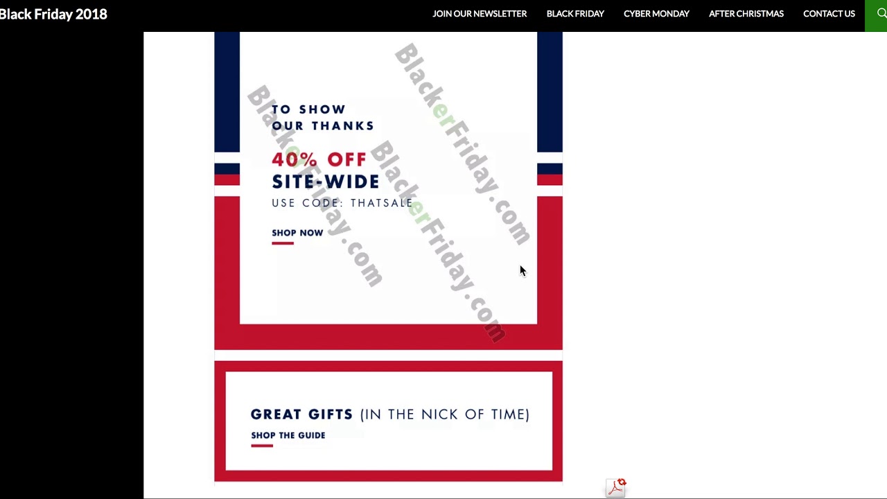 tommy hilfiger coupon in store 2018