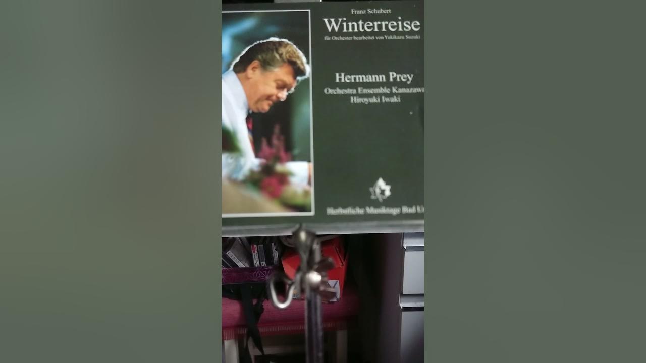Hermann Prey Wintereisse songs 1 to 12 with Orchestra "live" concert 1997 part 1 Hermann Prey Wintereisse songs 1 to 12 with Orchestra "live" concert 1997 part 1