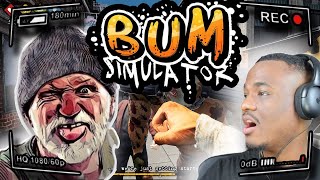 I GO FROM A BUM TO A GOD! BUM SIMULATOR! (EDITED VERSION)