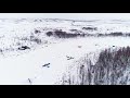 Fly through the ghost town of Iditarod, Alaska