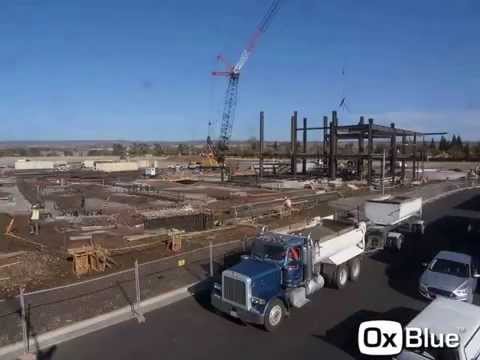 Time-lapse construction video of new Butte County Courthouse in Chico, CA.