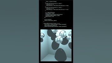 reflective spheres - threejs javascript webgl gemini 3