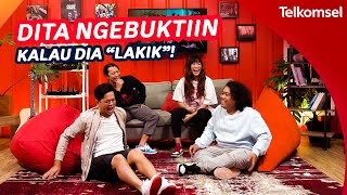 Candaan Ruang Tengah Ep 7 S2  Dita Ternyata Paling LAKIK Dibandingin Surya, Molan, dan Marshel!