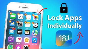 iOS 16.1 - LOCK Any Individual App on your iPhone! with Face ID or Passcode!
