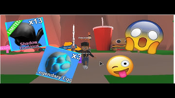 GIVING AWAY 5 LEGENDARY EGGS AND 5 SHADOW DOMINUS - Roblox MINING SIMULATOR
