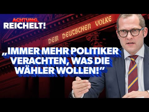 Immer mehr Politiker verachten, was die Wähler wollen! // Warum Reichelt Nichtwähler versteht!