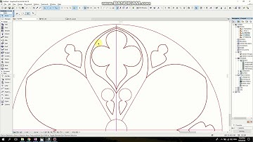 Archicad tutorial: how to make a gothic round window