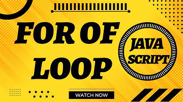 For of loop JavaScript complete in Urdu/Hindi | Web Coding With Bilal