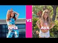 Piper Rockelle Vs Ava Kolker TikTok Dances Compilation