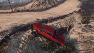 GTA 5 Sandking suspension Test Offroad