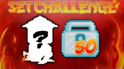 Growtopia | 50 DL SET CHALLENGE!(MUST WATCH)