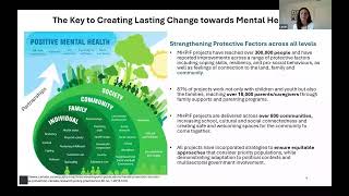 Advancing Mental Health Promotion Knowledge and Practice through the MHP-IF