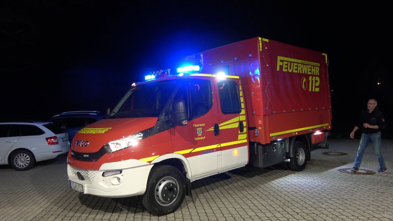 Ankunft des Neues GW-L1 Freiwillige Feuerwehr Hohndorf/ Erz