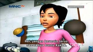 Upin & ipin musim 1 | kaki ipin patah